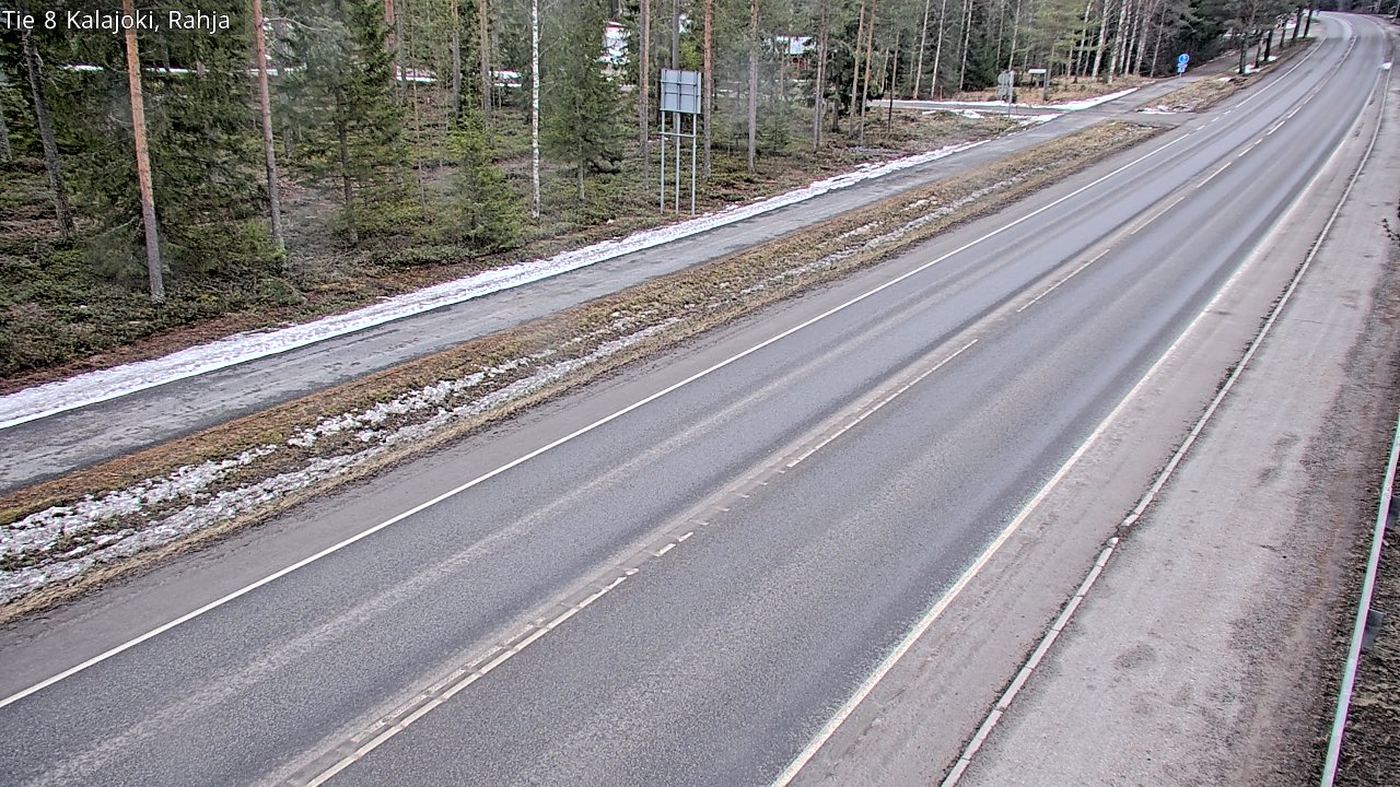 Kelikamerat Kuva Tie 8 Kalajoki, Rahja, Kalajoki, Pohjois-Pohjanmaa