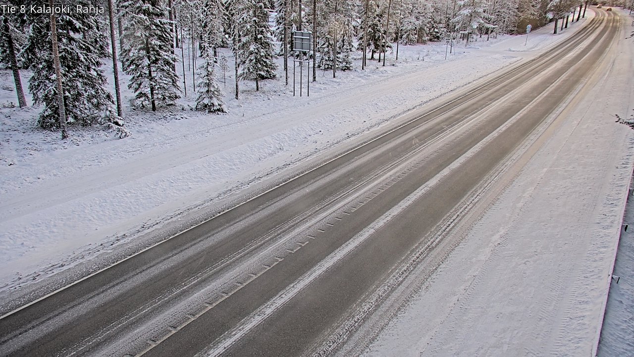 Weather Camera Image Road 8 Kalajoki, Rahja, Kalajoki, Pohjois-Pohjanmaa