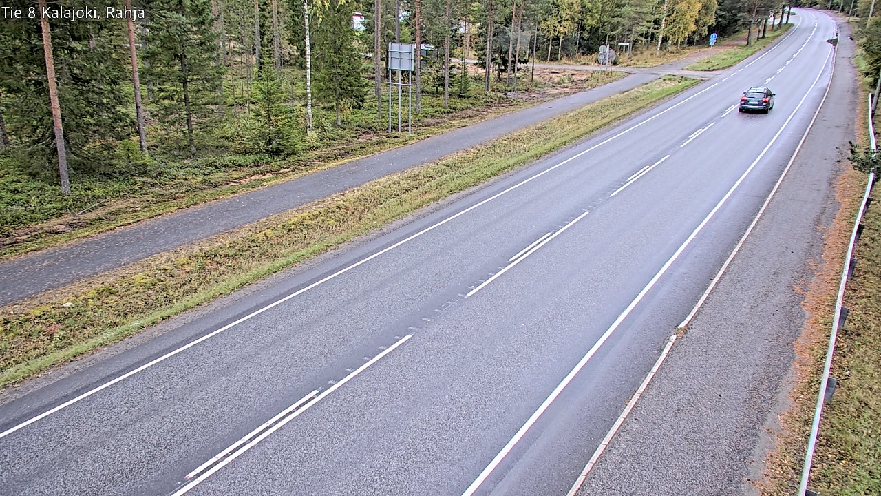 Kelikamerat Kuva Tie 8 Kalajoki, Rahja, Kalajoki, Pohjois-Pohjanmaa