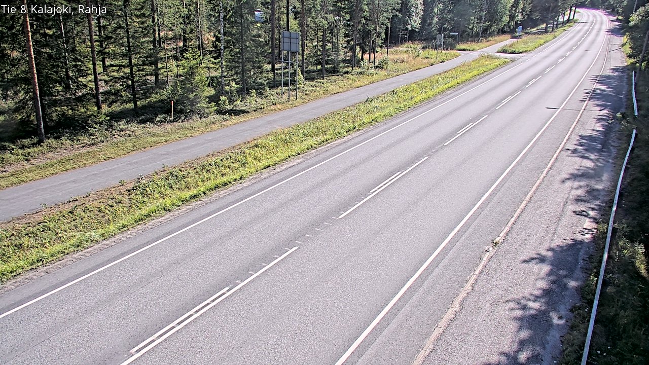 Kelikamerat Kuva Tie 8 Kalajoki, Rahja, Kalajoki, Pohjois-Pohjanmaa