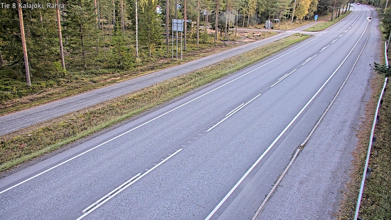 Kelikamerat Kuva Tie 8 Kalajoki, Rahja, Kalajoki, Pohjois-Pohjanmaa