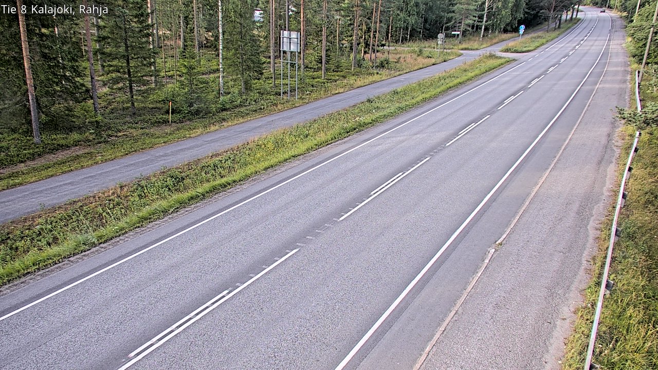 Kelikamerat Kuva Tie 8 Kalajoki, Rahja, Kalajoki, Pohjois-Pohjanmaa