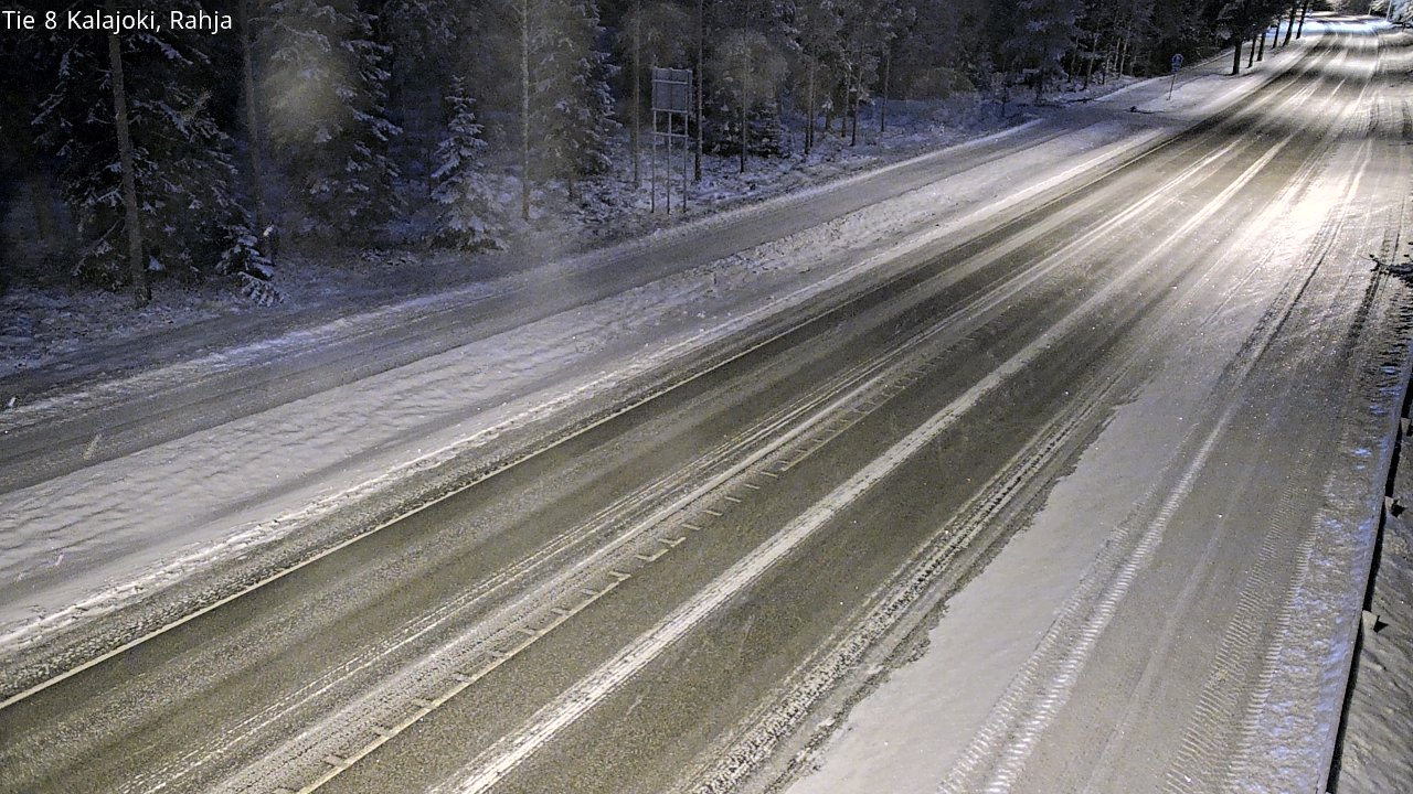 Kelikamerat Kuva Tie 8 Kalajoki, Rahja, Kalajoki, Pohjois-Pohjanmaa