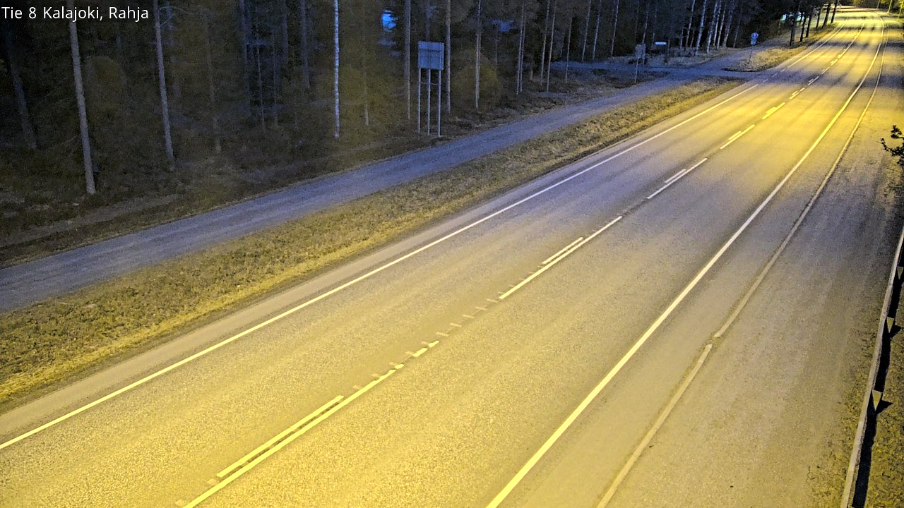 Weather Camera Image Road 8 Kalajoki, Rahja, Kalajoki, Pohjois-Pohjanmaa