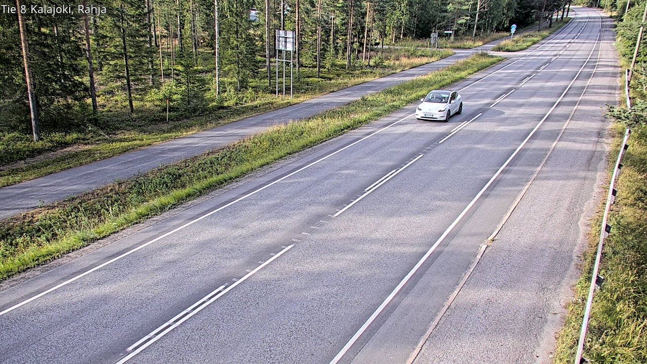Kelikamerat Kuva Tie 8 Kalajoki, Rahja, Kalajoki, Pohjois-Pohjanmaa