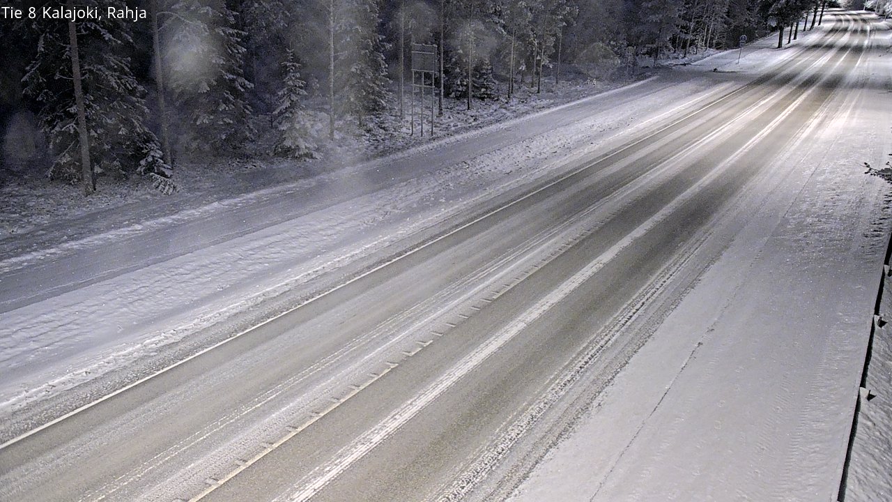 Weather Camera Image Road 8 Kalajoki, Rahja, Kalajoki, Pohjois-Pohjanmaa