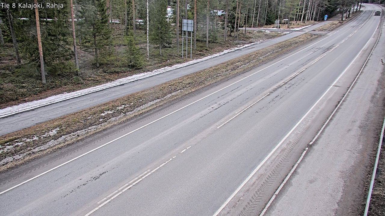 Weather Camera Image Väg 8 Kalajoki, Rahja, Kalajoki, Pohjois-Pohjanmaa