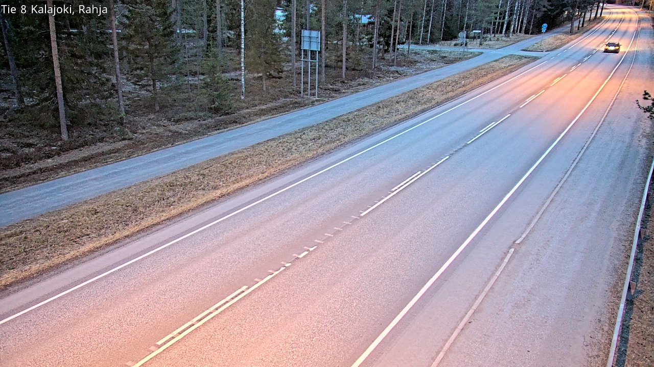 Weather Camera Image Road 8 Kalajoki, Rahja, Kalajoki, Pohjois-Pohjanmaa