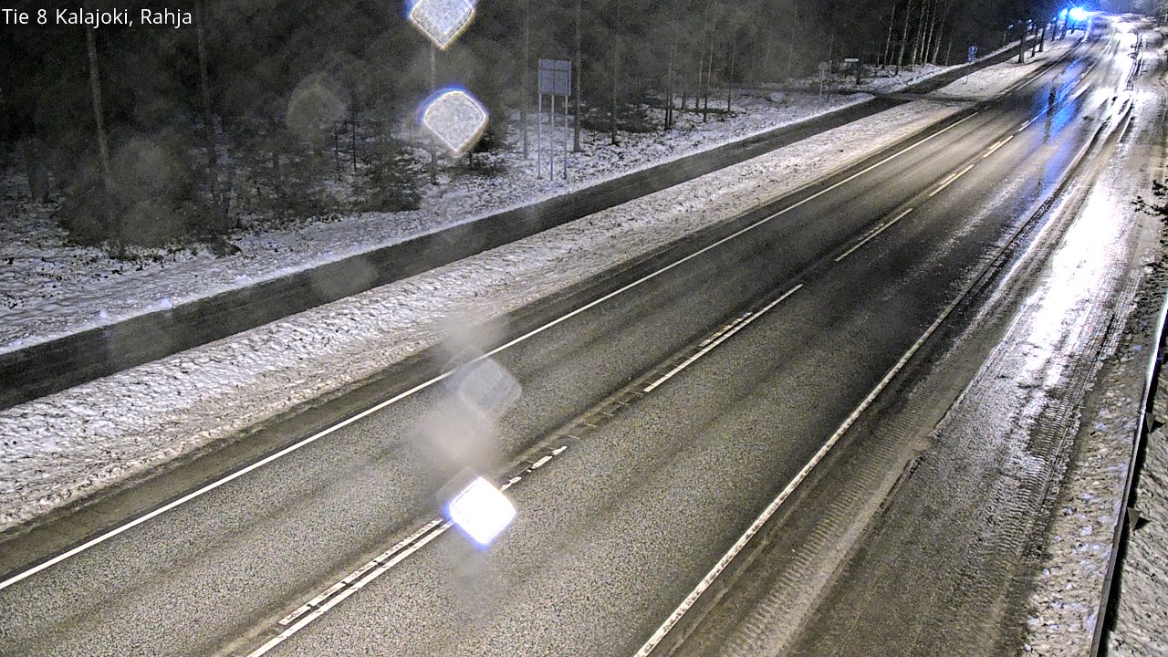 Weather Camera Image Road 8 Kalajoki, Rahja, Kalajoki, Pohjois-Pohjanmaa