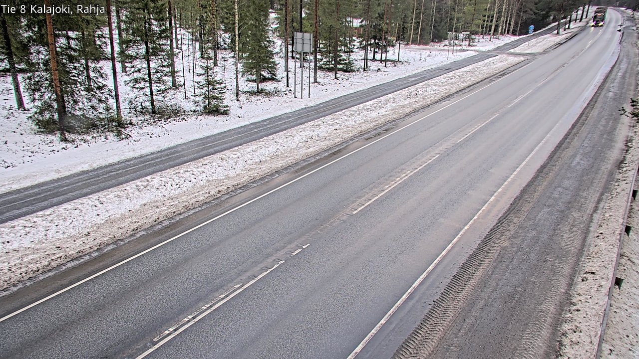 Weather Camera Image Väg 8 Kalajoki, Rahja, Kalajoki, Pohjois-Pohjanmaa