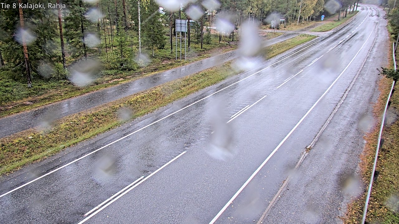 Weather Camera Image Road 8 Kalajoki, Rahja, Kalajoki, Pohjois-Pohjanmaa