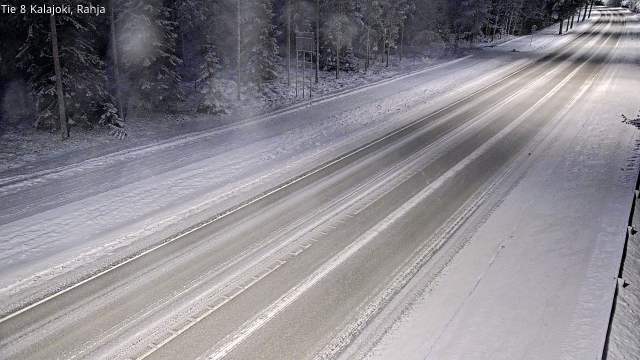 Weather Camera Image Road 8 Kalajoki, Rahja, Kalajoki, Pohjois-Pohjanmaa