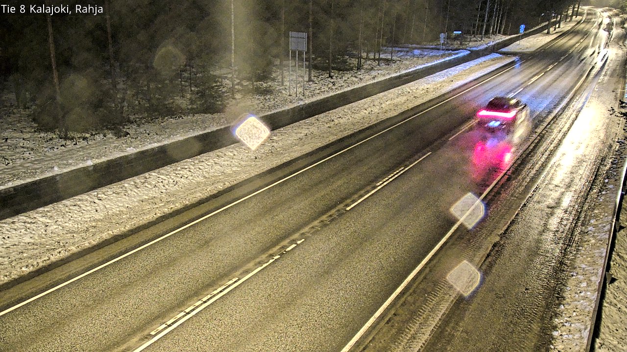 Weather Camera Image Road 8 Kalajoki, Rahja, Kalajoki, Pohjois-Pohjanmaa