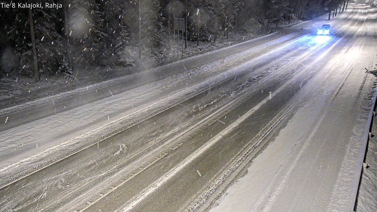 Kelikamerat Kuva Tie 8 Kalajoki, Rahja, Kalajoki, Pohjois-Pohjanmaa