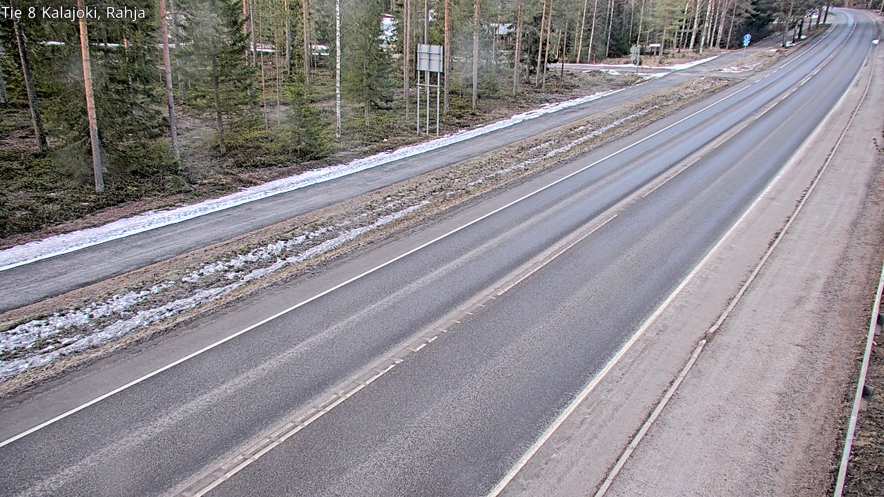 Kelikamerat Kuva Tie 8 Kalajoki, Rahja, Kalajoki, Pohjois-Pohjanmaa