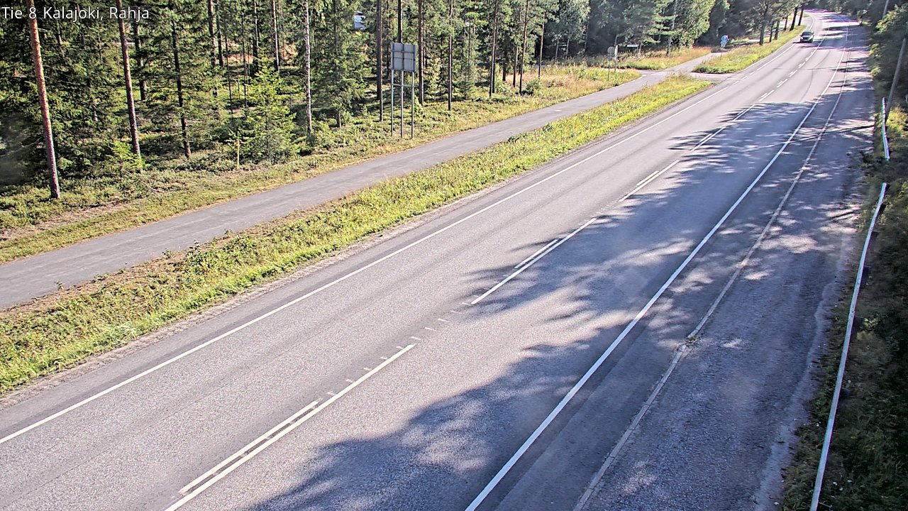Kelikamerat Kuva Tie 8 Kalajoki, Rahja, Kalajoki, Pohjois-Pohjanmaa