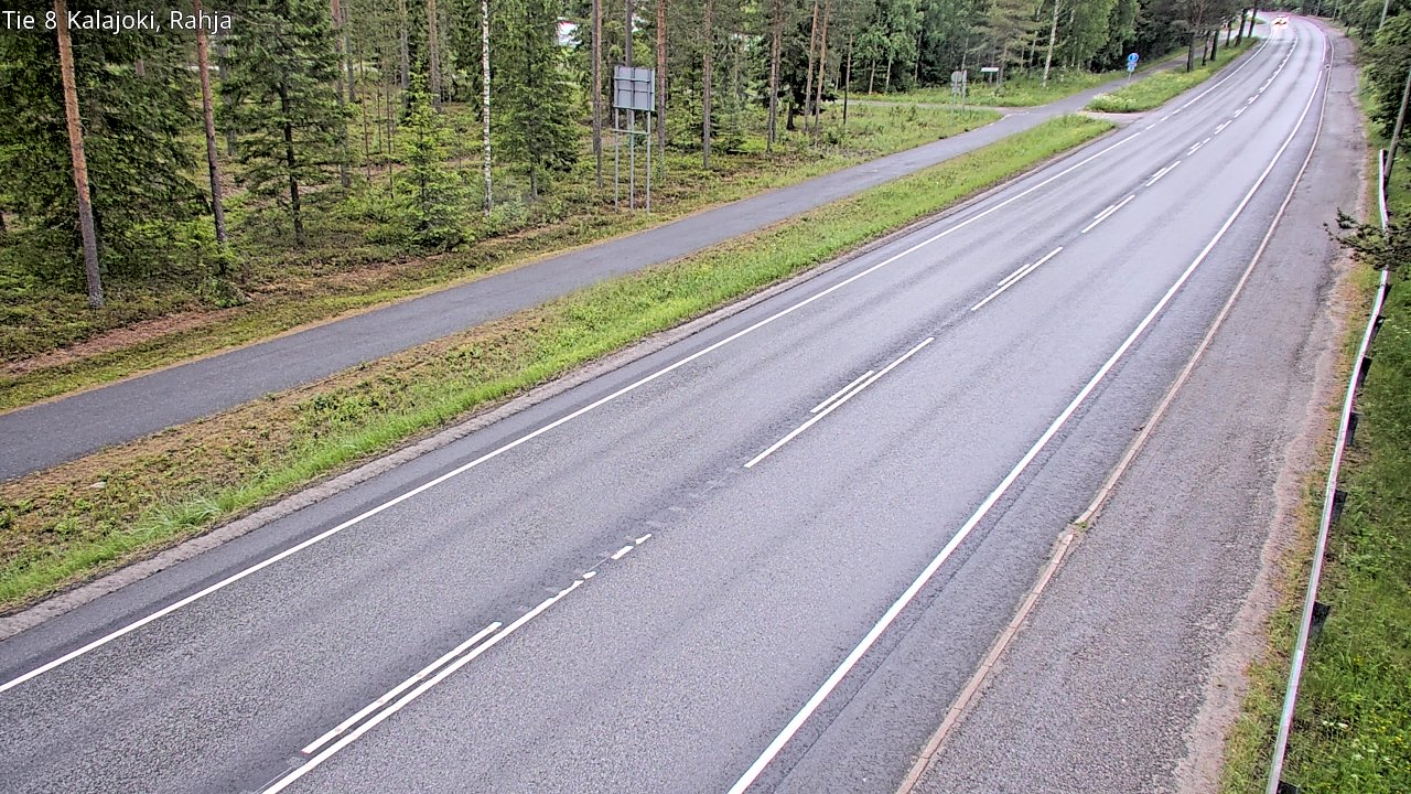 Kelikamerat Kuva Tie 8 Kalajoki, Rahja, Kalajoki, Pohjois-Pohjanmaa