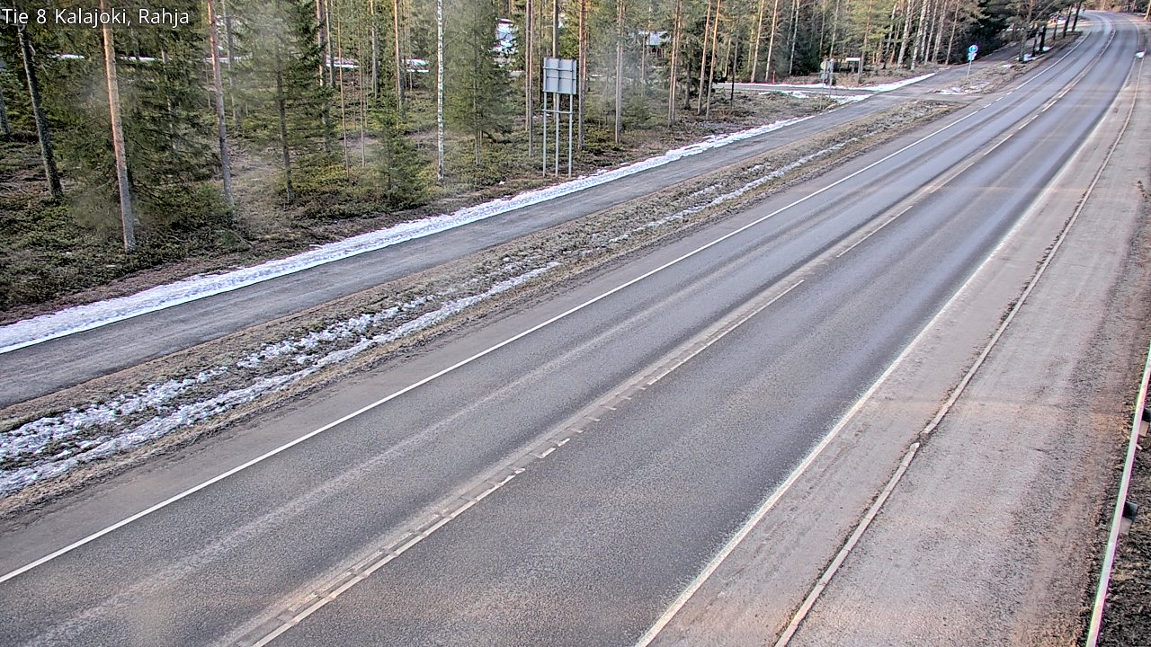 Kelikamerat Kuva Tie 8 Kalajoki, Rahja, Kalajoki, Pohjois-Pohjanmaa