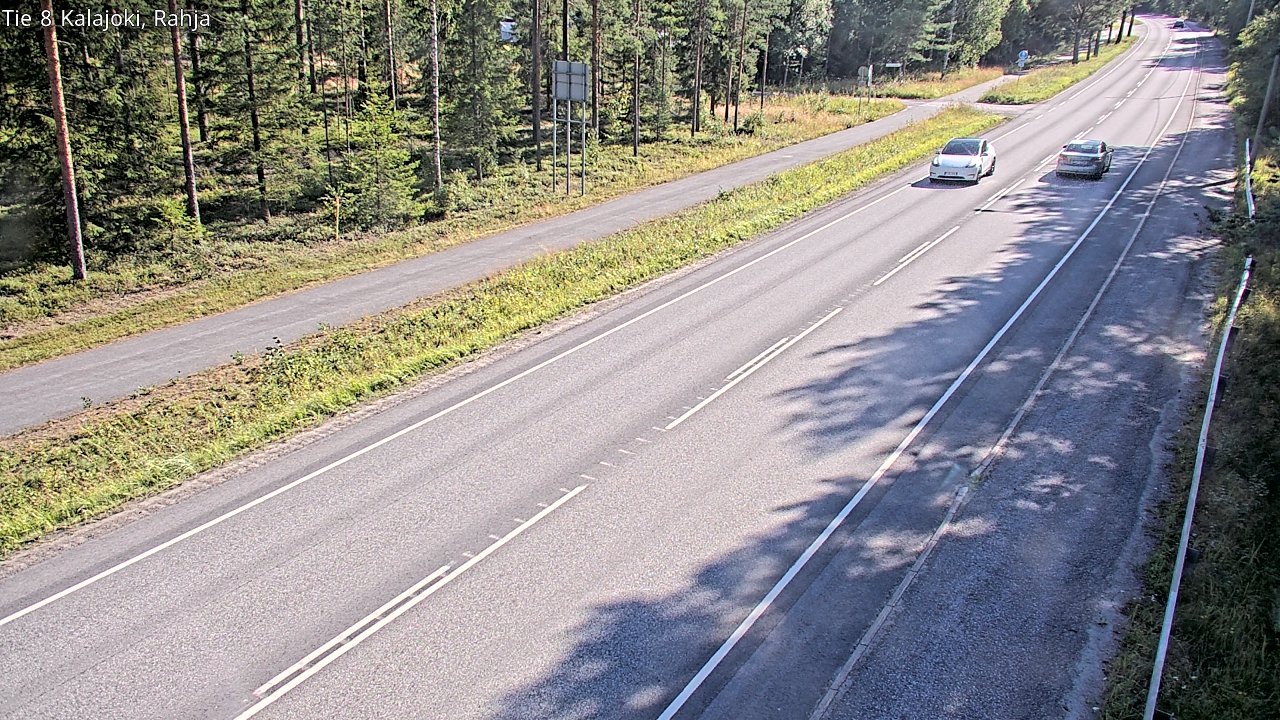 Kelikamerat Kuva Tie 8 Kalajoki, Rahja, Kalajoki, Pohjois-Pohjanmaa