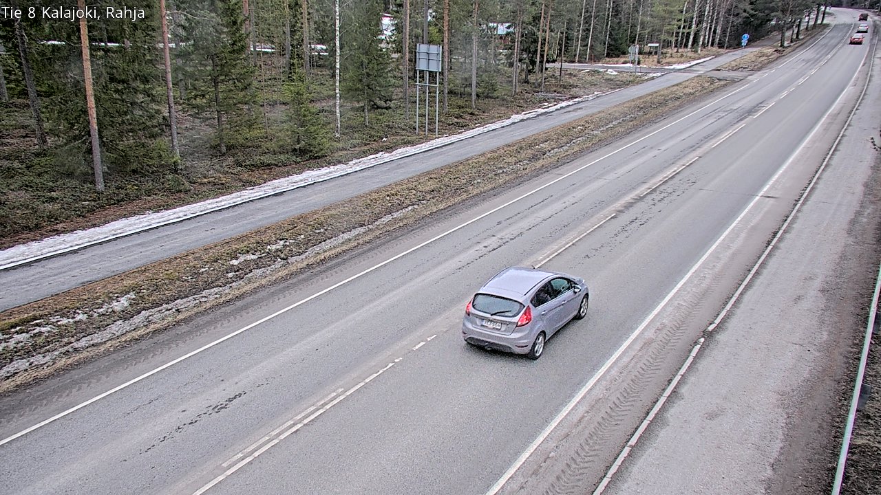 Weather Camera Image Väg 8 Kalajoki, Rahja, Kalajoki, Pohjois-Pohjanmaa