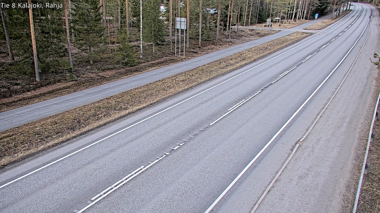 Kelikamerat Kuva Tie 8 Kalajoki, Rahja, Kalajoki, Pohjois-Pohjanmaa