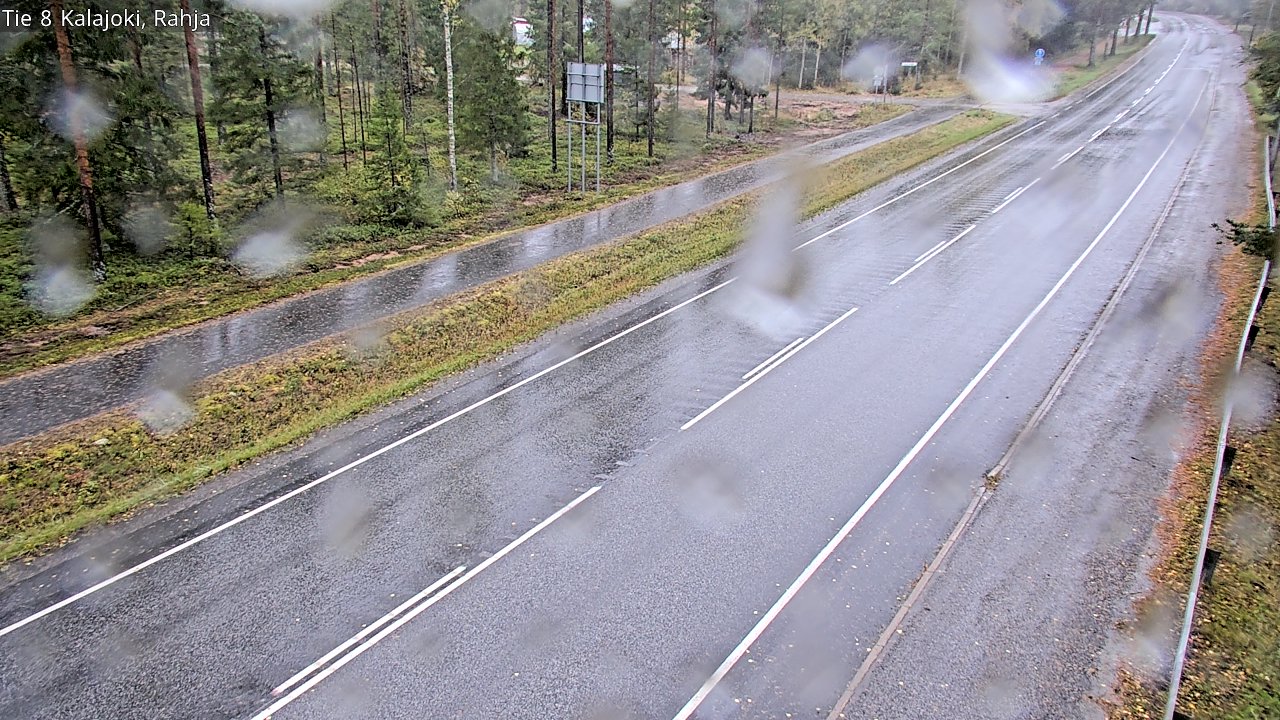 Weather Camera Image Väg 8 Kalajoki, Rahja, Kalajoki, Pohjois-Pohjanmaa
