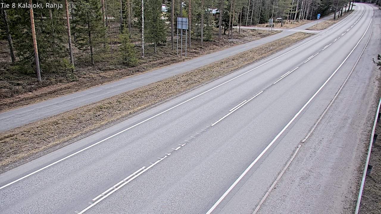 Kelikamerat Kuva Tie 8 Kalajoki, Rahja, Kalajoki, Pohjois-Pohjanmaa