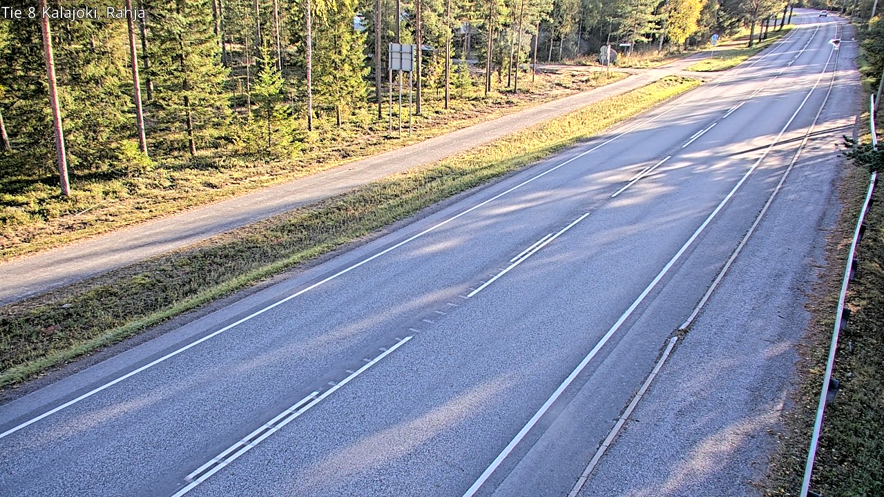 Kelikamerat Kuva Tie 8 Kalajoki, Rahja, Kalajoki, Pohjois-Pohjanmaa