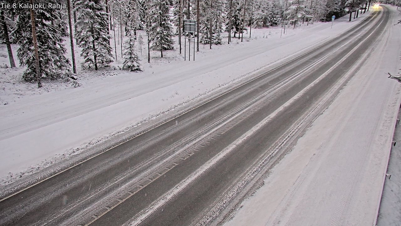 Kelikamerat Kuva Tie 8 Kalajoki, Rahja, Kalajoki, Pohjois-Pohjanmaa