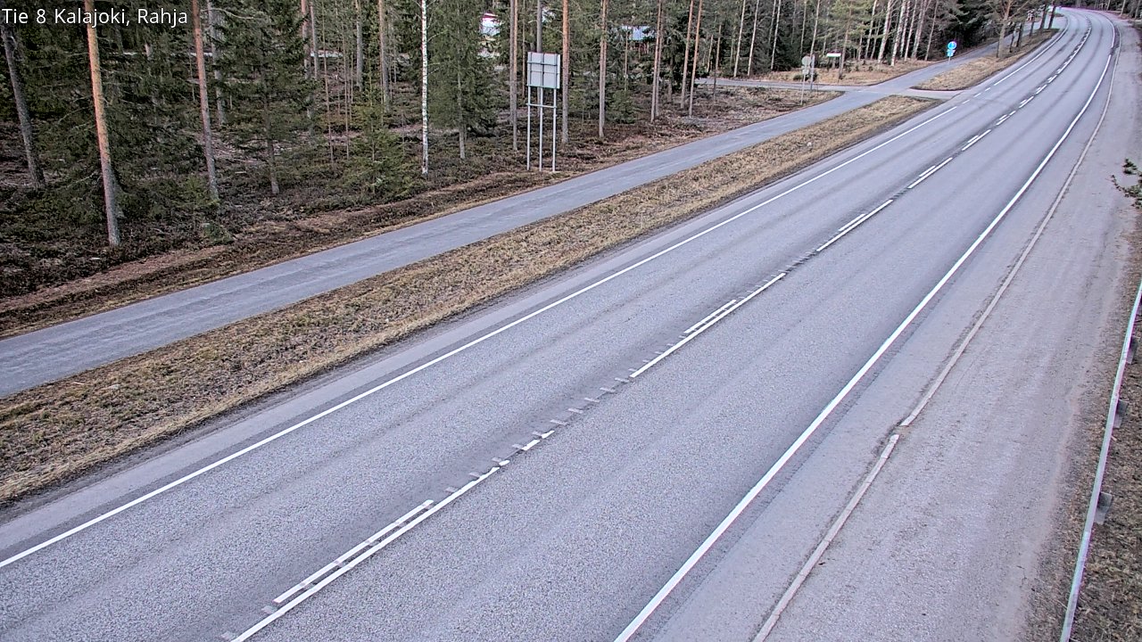 Kelikamerat Kuva Tie 8 Kalajoki, Rahja, Kalajoki, Pohjois-Pohjanmaa