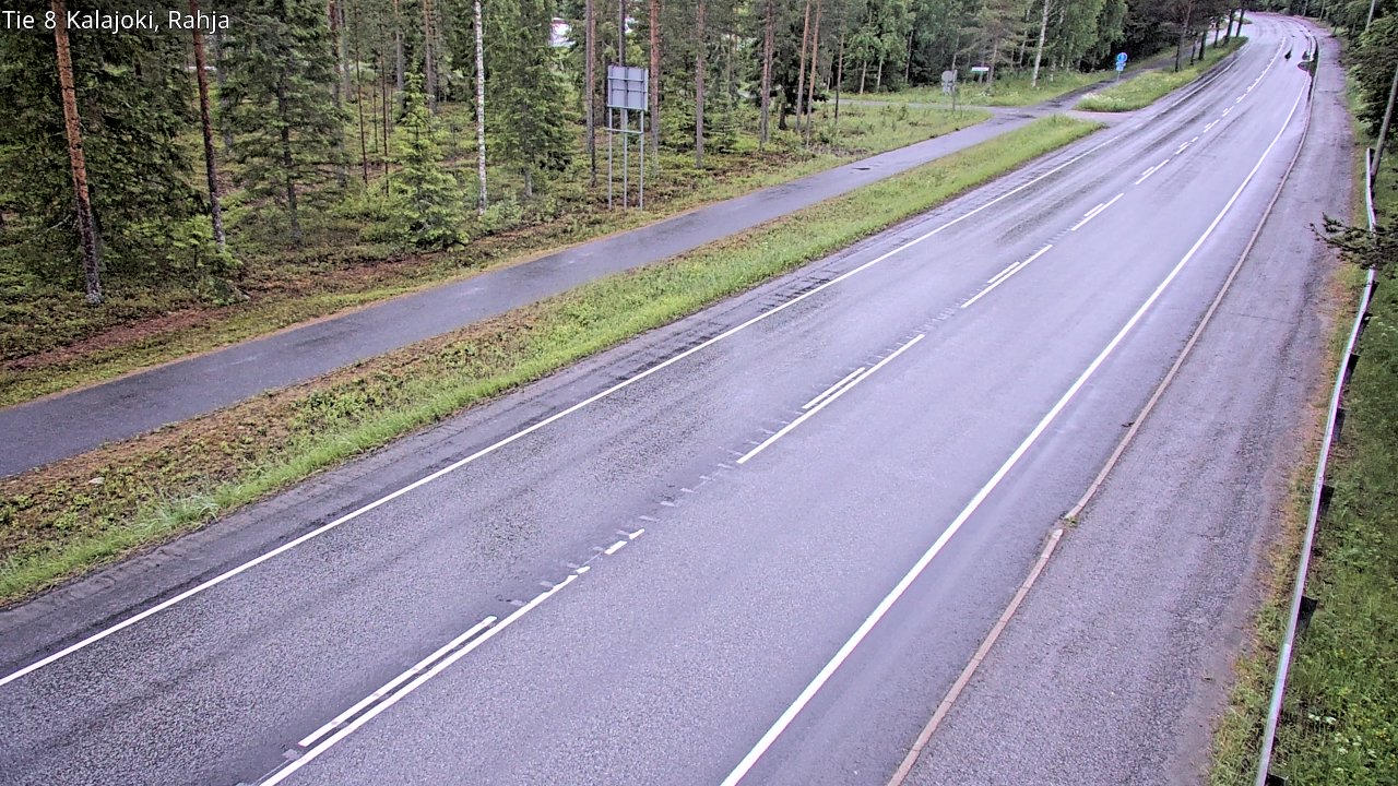 Kelikamerat Kuva Tie 8 Kalajoki, Rahja, Kalajoki, Pohjois-Pohjanmaa