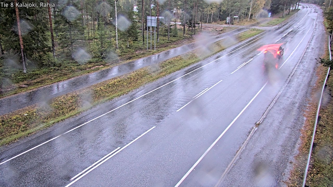 Weather Camera Image Väg 8 Kalajoki, Rahja, Kalajoki, Pohjois-Pohjanmaa