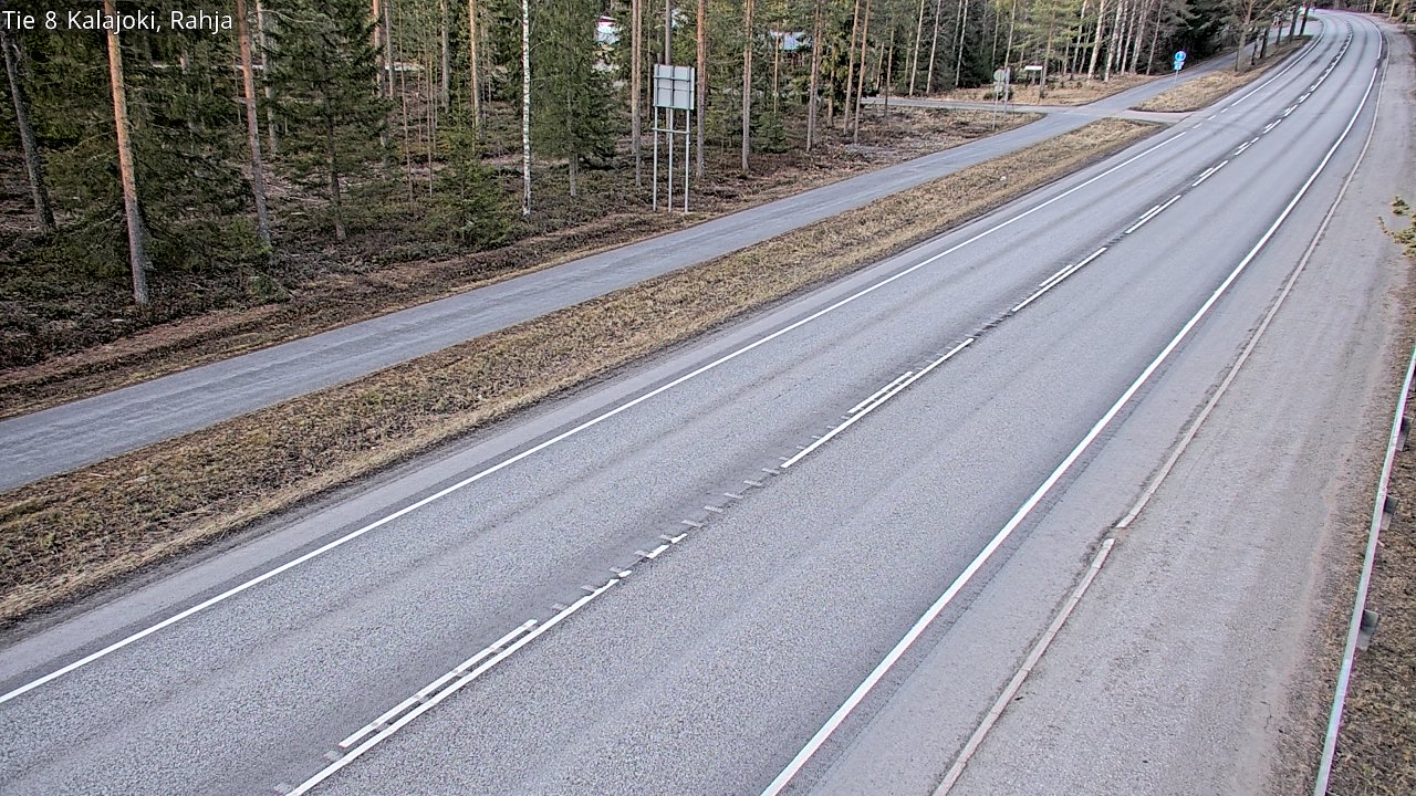 Kelikamerat Kuva Tie 8 Kalajoki, Rahja, Kalajoki, Pohjois-Pohjanmaa