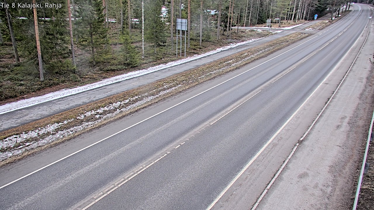 Kelikamerat Kuva Tie 8 Kalajoki, Rahja, Kalajoki, Pohjois-Pohjanmaa