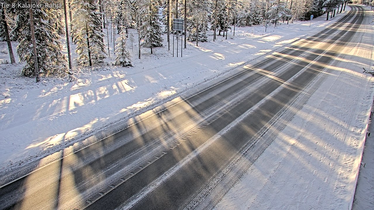 Weather Camera Image Road 8 Kalajoki, Rahja, Kalajoki, Pohjois-Pohjanmaa