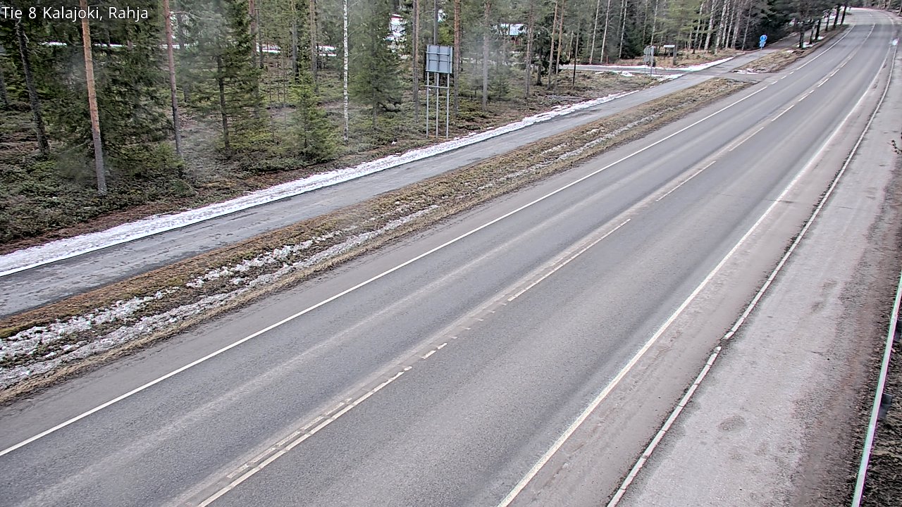 Kelikamerat Kuva Tie 8 Kalajoki, Rahja, Kalajoki, Pohjois-Pohjanmaa