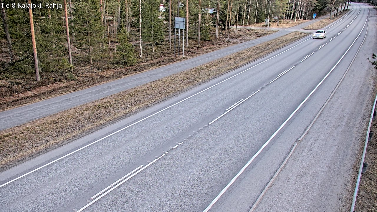 Kelikamerat Kuva Tie 8 Kalajoki, Rahja, Kalajoki, Pohjois-Pohjanmaa