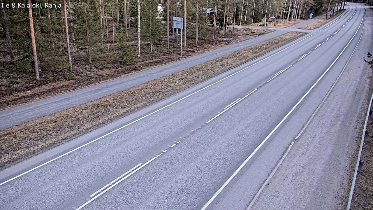 Kelikamerat Kuva Tie 8 Kalajoki, Rahja, Kalajoki, Pohjois-Pohjanmaa