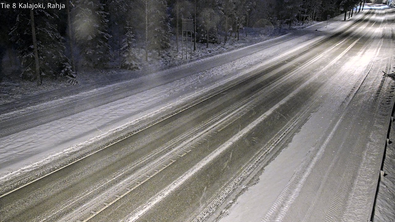 Kelikamerat Kuva Tie 8 Kalajoki, Rahja, Kalajoki, Pohjois-Pohjanmaa