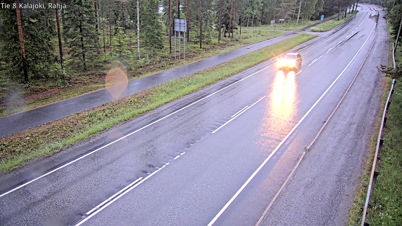 Kelikamerat Kuva Tie 8 Kalajoki, Rahja, Kalajoki, Pohjois-Pohjanmaa