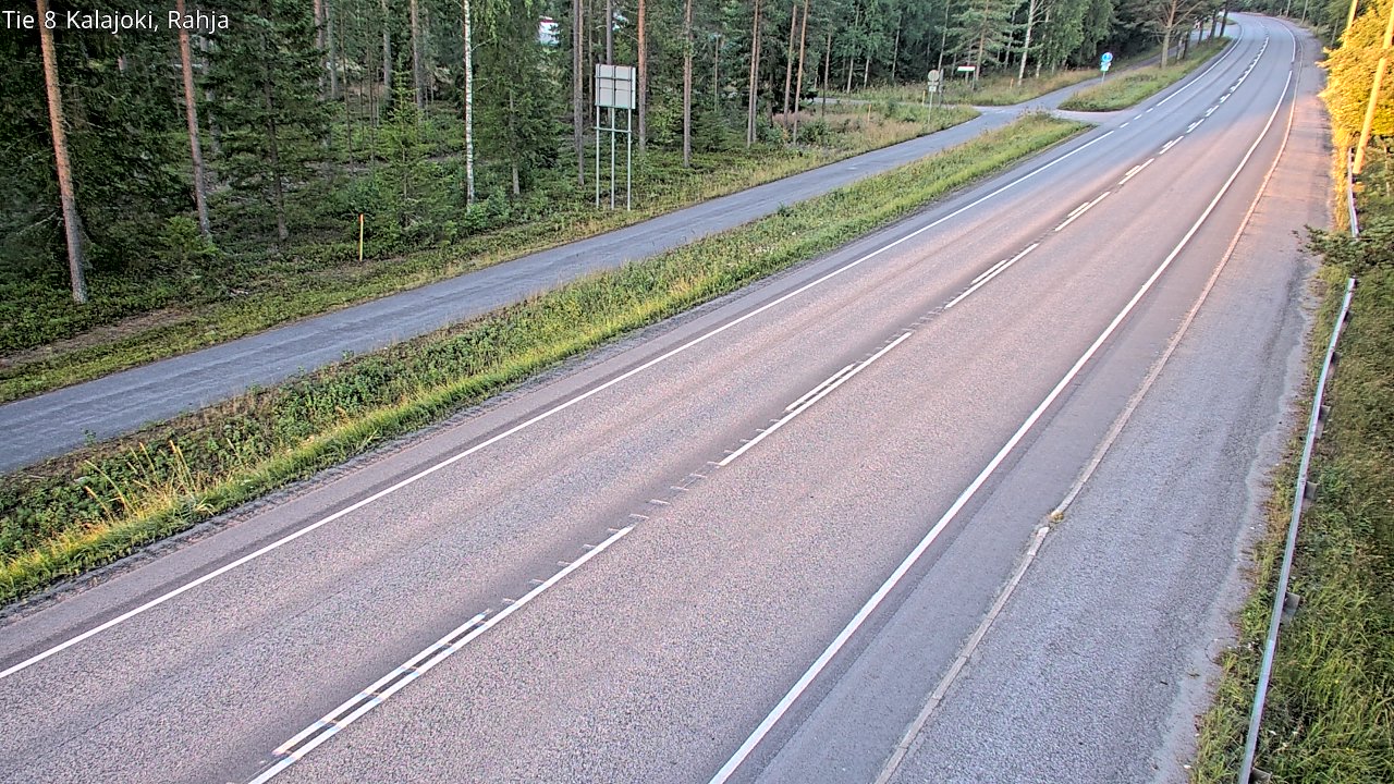 Kelikamerat Kuva Tie 8 Kalajoki, Rahja, Kalajoki, Pohjois-Pohjanmaa