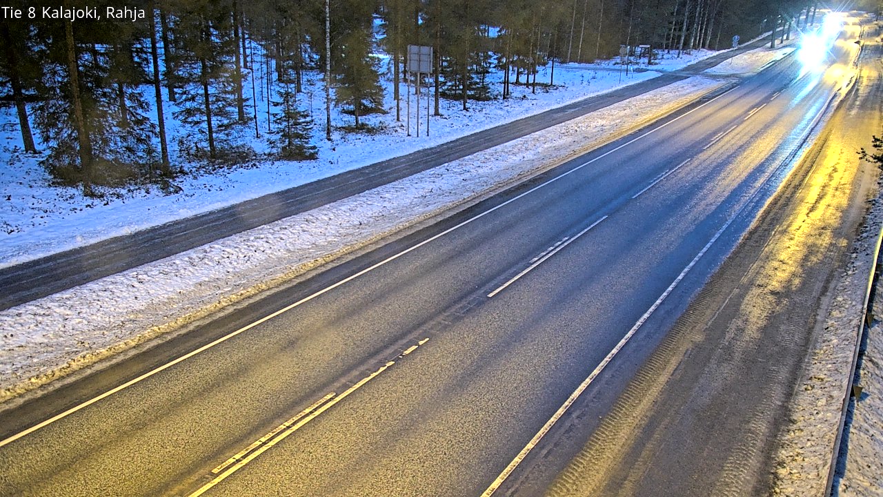 Weather Camera Image Road 8 Kalajoki, Rahja, Kalajoki, Pohjois-Pohjanmaa