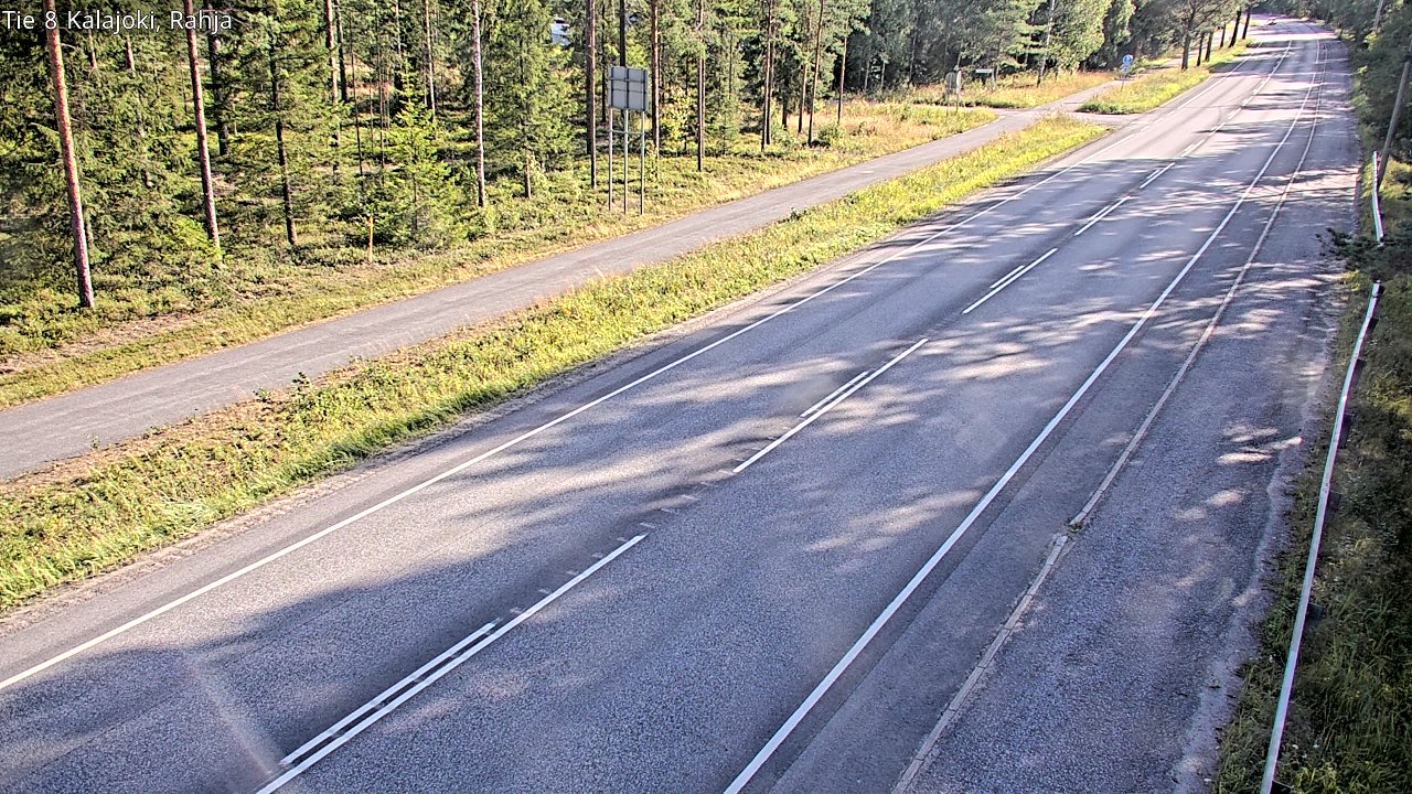 Kelikamerat Kuva Tie 8 Kalajoki, Rahja, Kalajoki, Pohjois-Pohjanmaa
