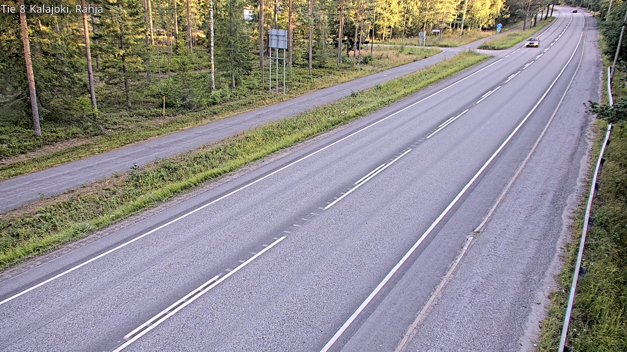 Kelikamerat Kuva Tie 8 Kalajoki, Rahja, Kalajoki, Pohjois-Pohjanmaa