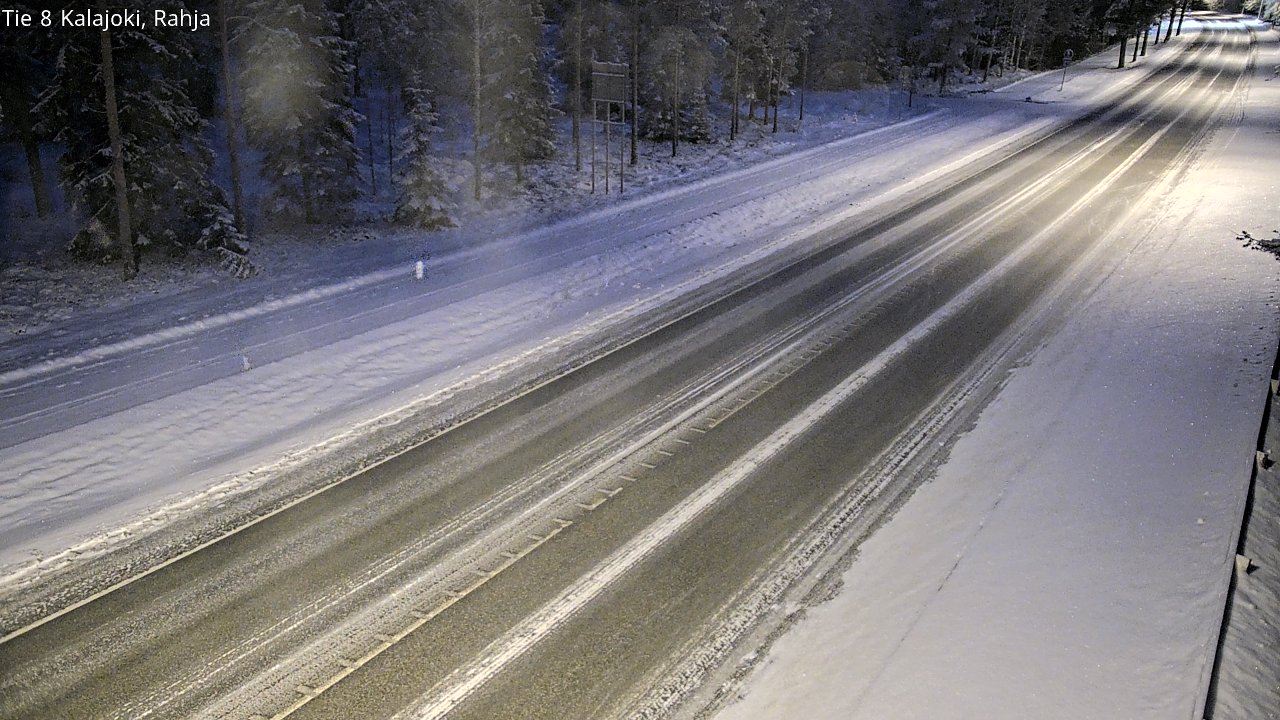 Kelikamerat Kuva Tie 8 Kalajoki, Rahja, Kalajoki, Pohjois-Pohjanmaa