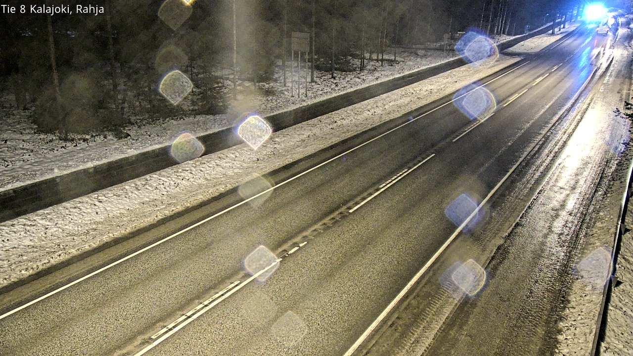 Weather Camera Image Road 8 Kalajoki, Rahja, Kalajoki, Pohjois-Pohjanmaa