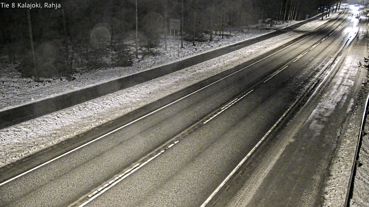 Weather Camera Image Väg 8 Kalajoki, Rahja, Kalajoki, Pohjois-Pohjanmaa
