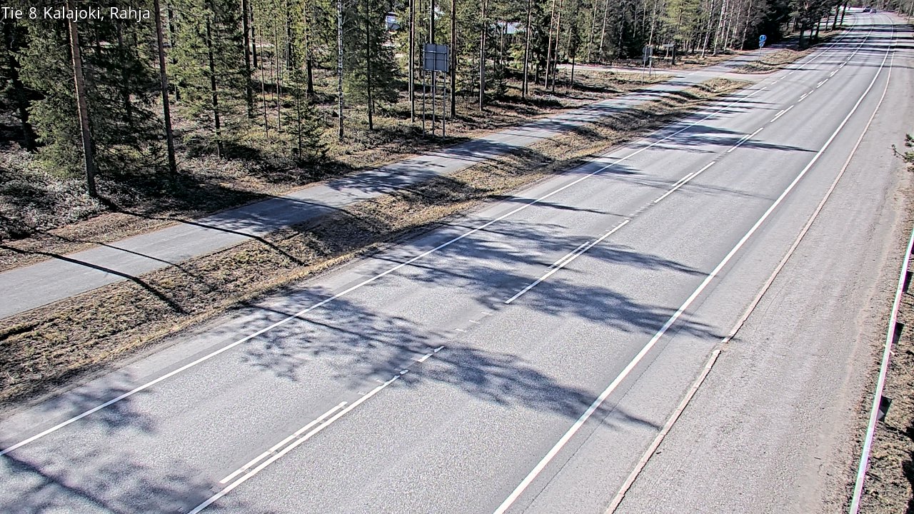Kelikamerat Kuva Tie 8 Kalajoki, Rahja, Kalajoki, Pohjois-Pohjanmaa