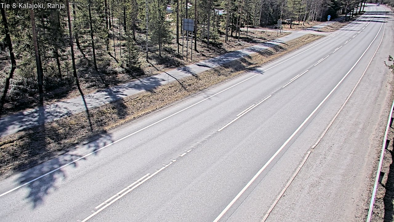 Kelikamerat Kuva Tie 8 Kalajoki, Rahja, Kalajoki, Pohjois-Pohjanmaa