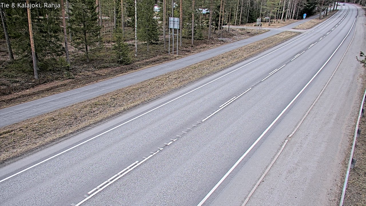 Weather Camera Image Road 8 Kalajoki, Rahja, Kalajoki, Pohjois-Pohjanmaa